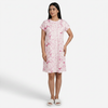 Knitted Abstract Short Gown