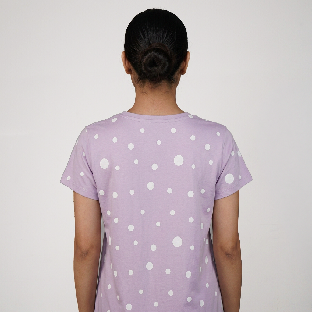 Cotton Printed Short Gown
