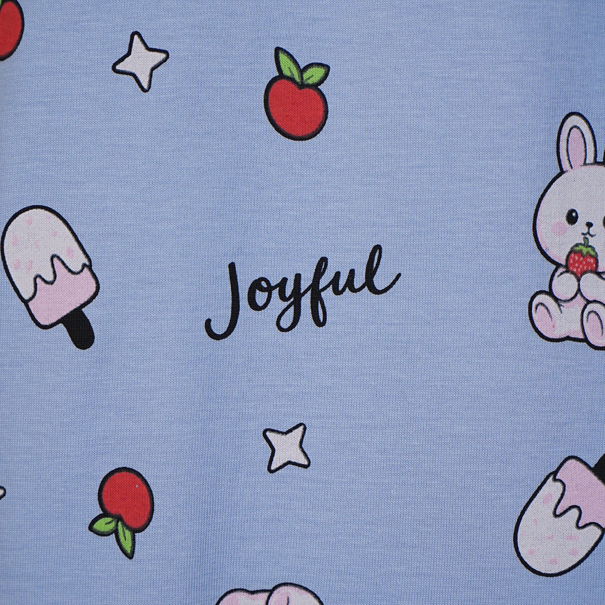 Cotton Printed Short Gown
