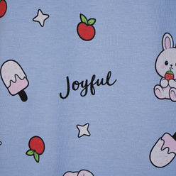 Cotton Printed Short Gown