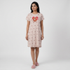 Cotton Printed Short Gown