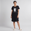Cotton Printed Short Gown