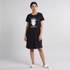 Cotton Printed Short Gown