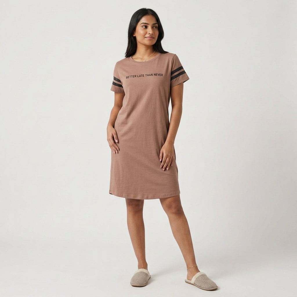 Cotton Printed Gown