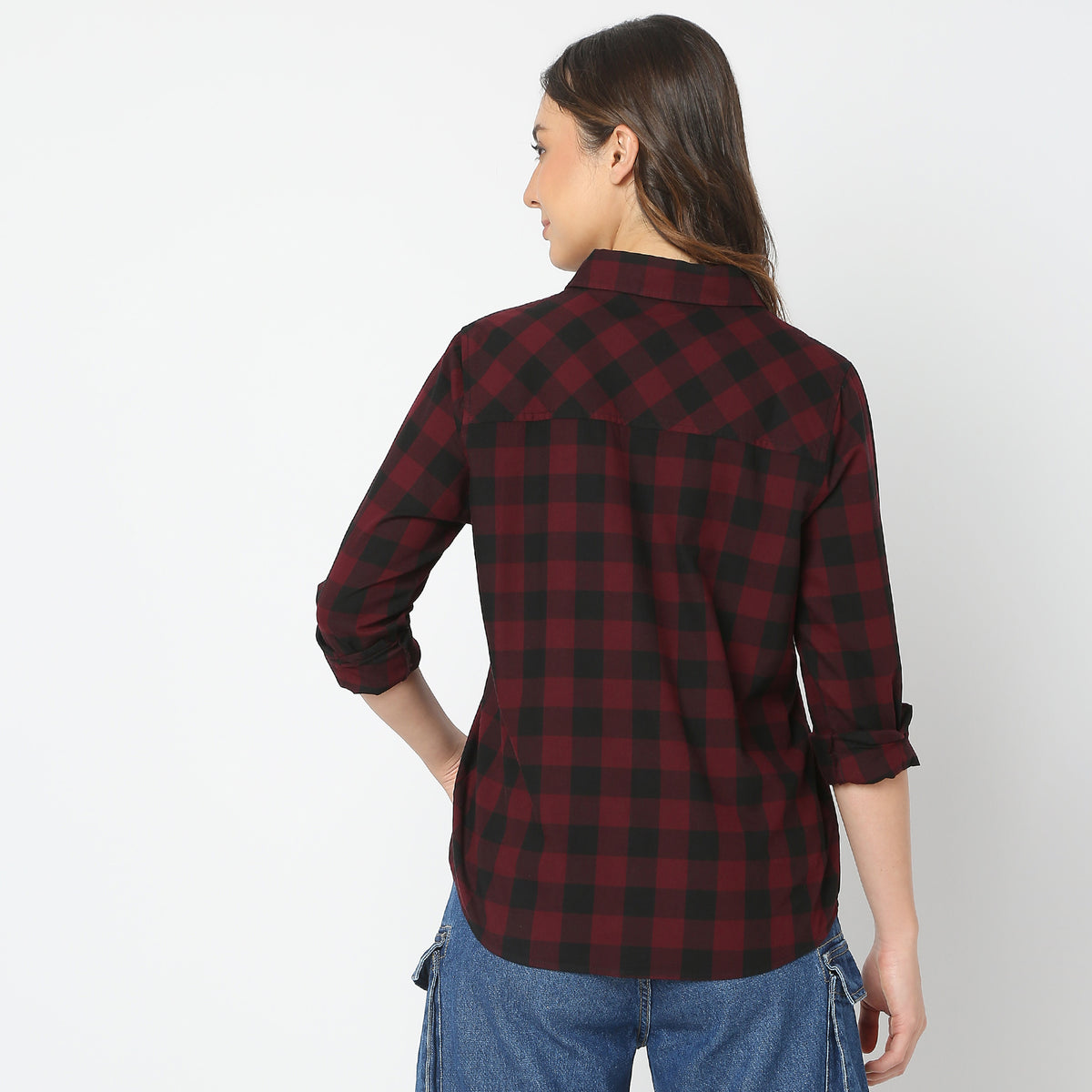 Regular Fit Checkered Shirt