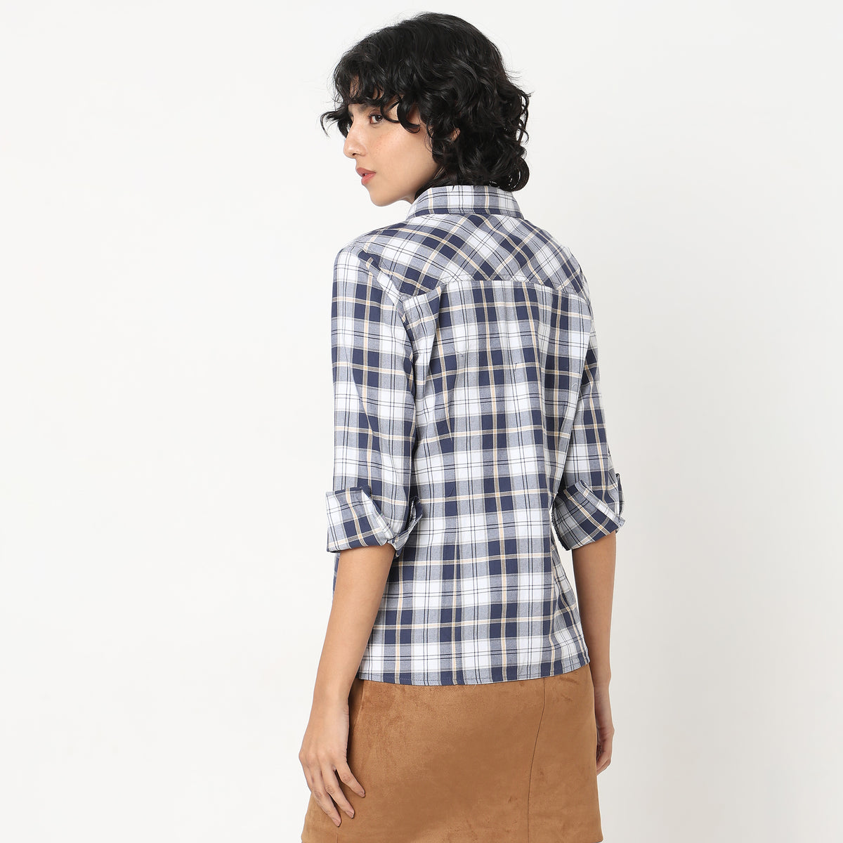 Regular Fit Checkered Shirt