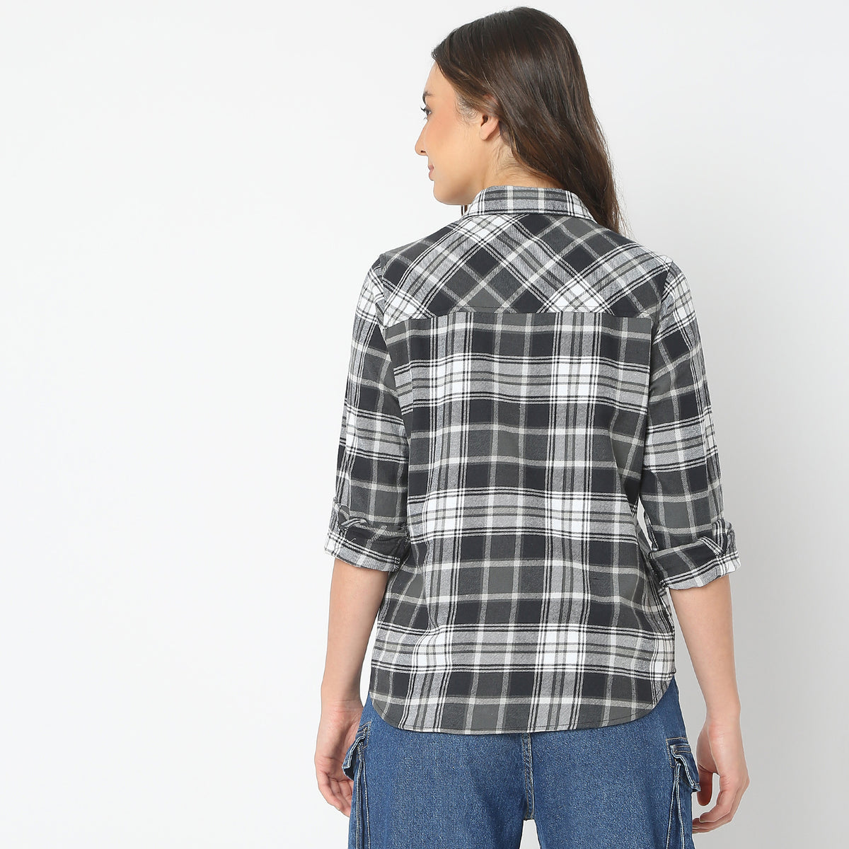 Regular Fit Checkered Shirt