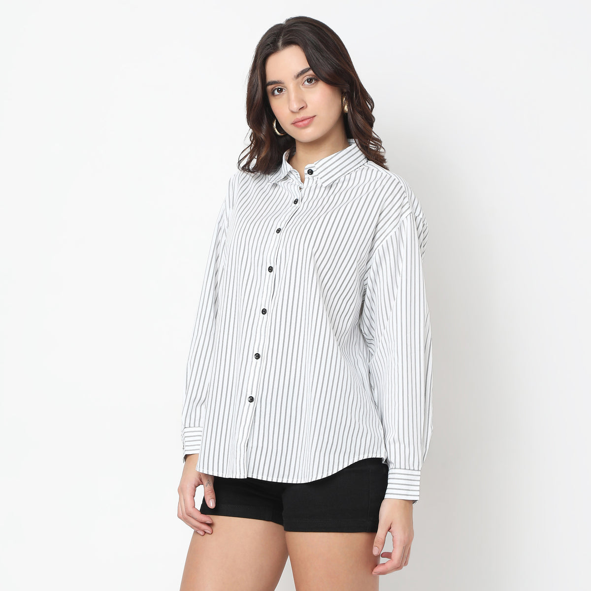 Regular Fit Striped Shirt