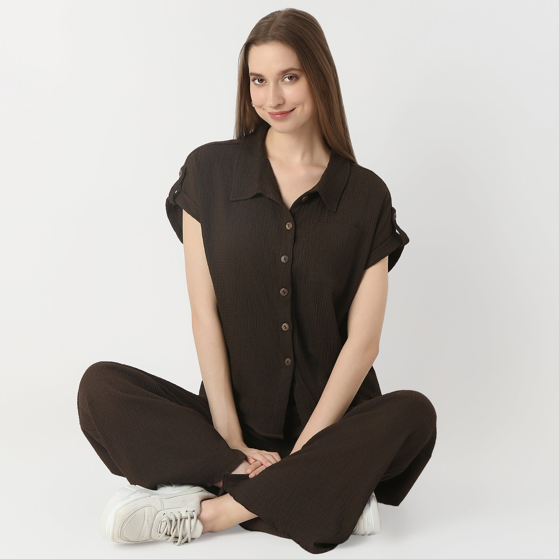 Regular Fit Structured Shirt