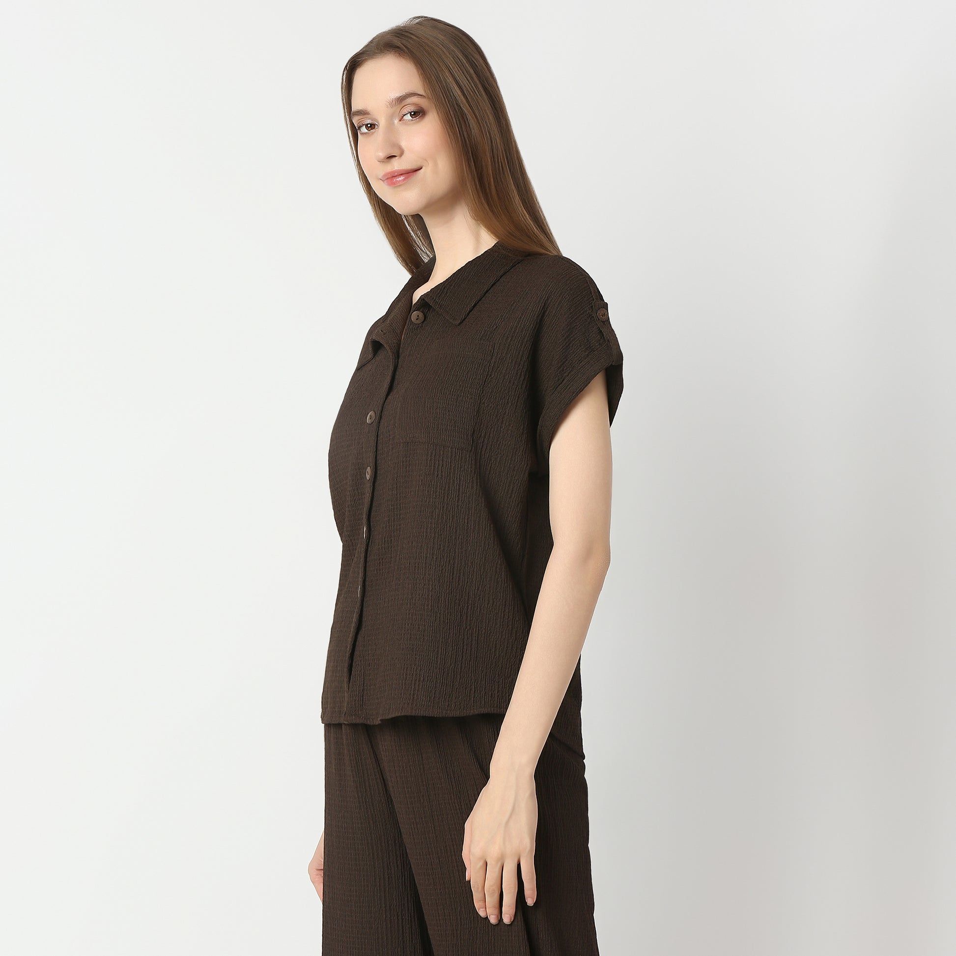 Regular Fit Structured Shirt