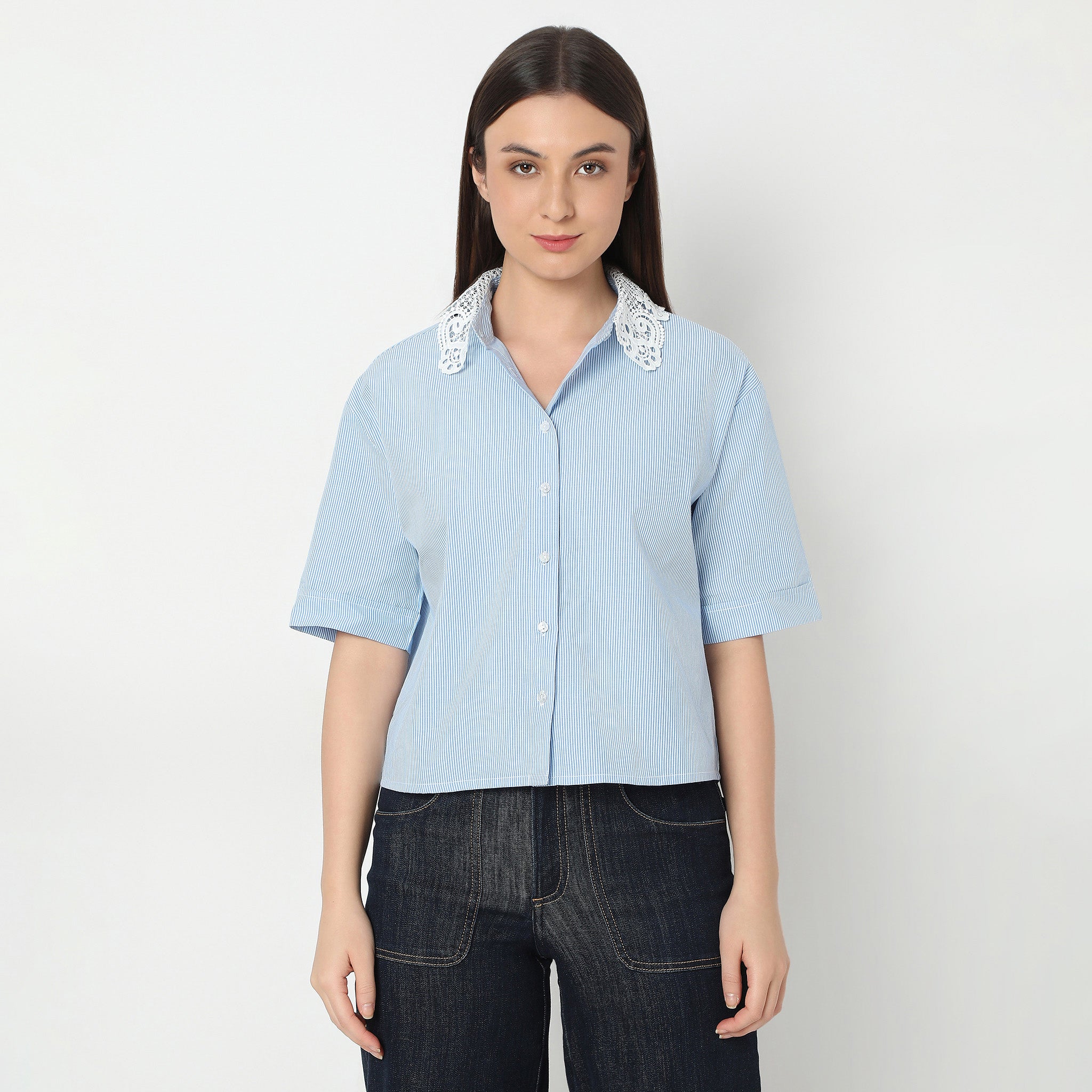 Regular Fit Striped Shirt