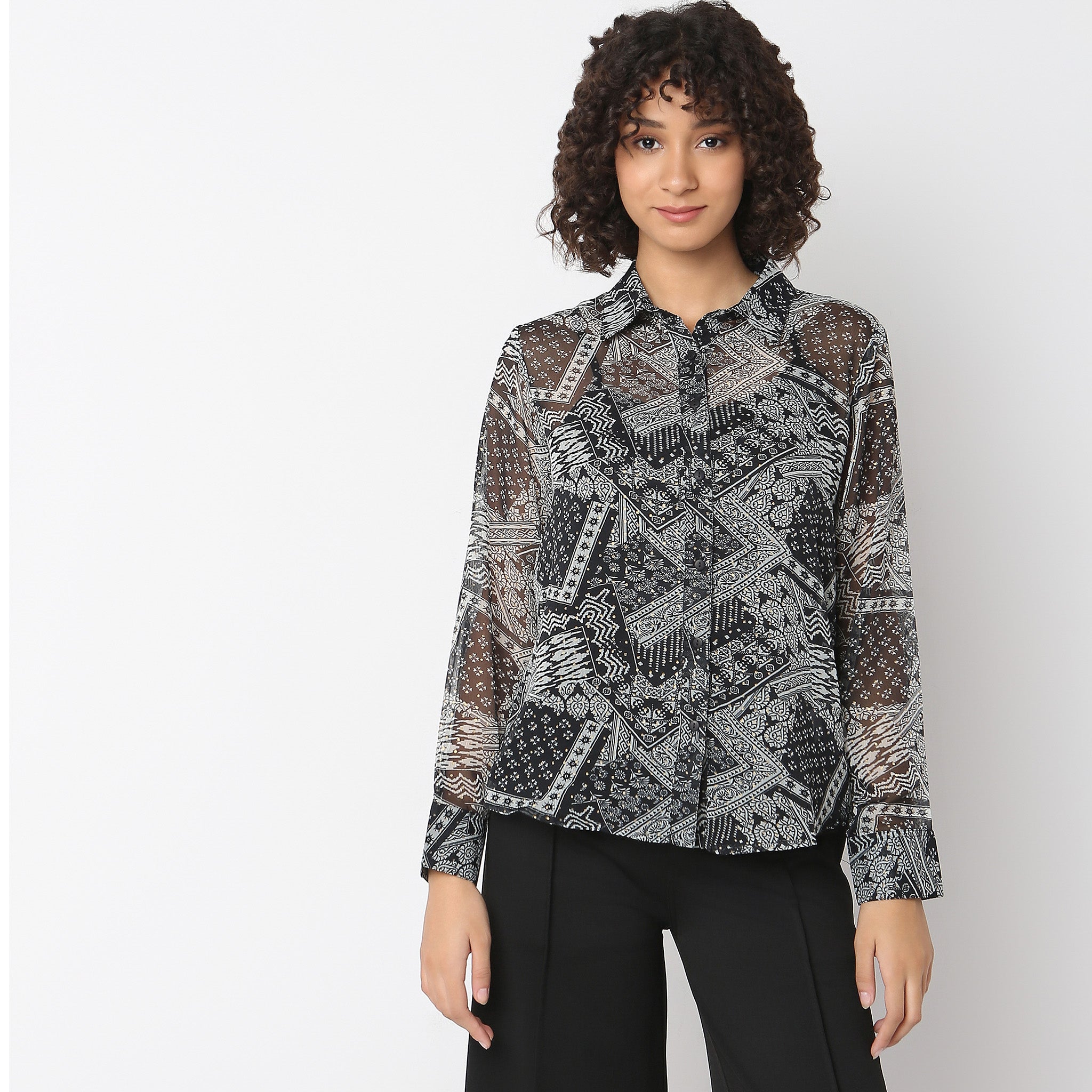Regular Fit Printed Shirt