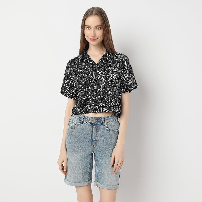 Regular Fit Printed Shirt