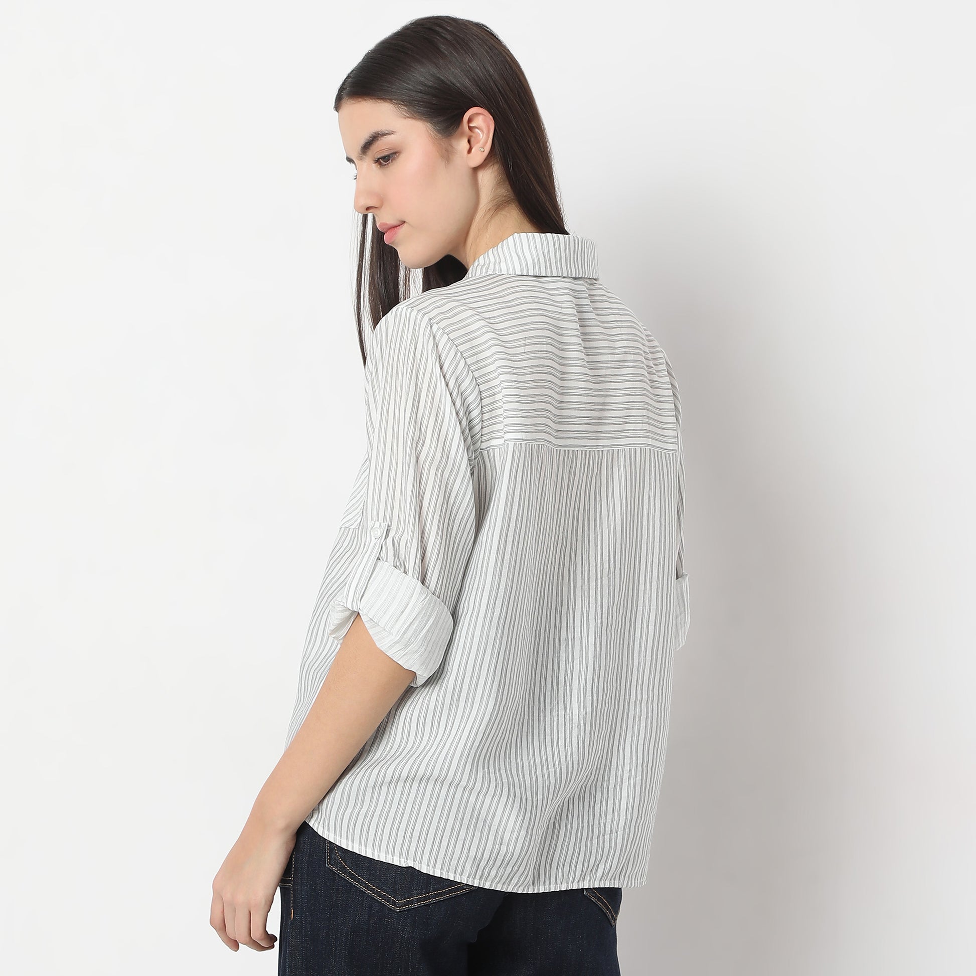 Regular Fit Striped Shirt