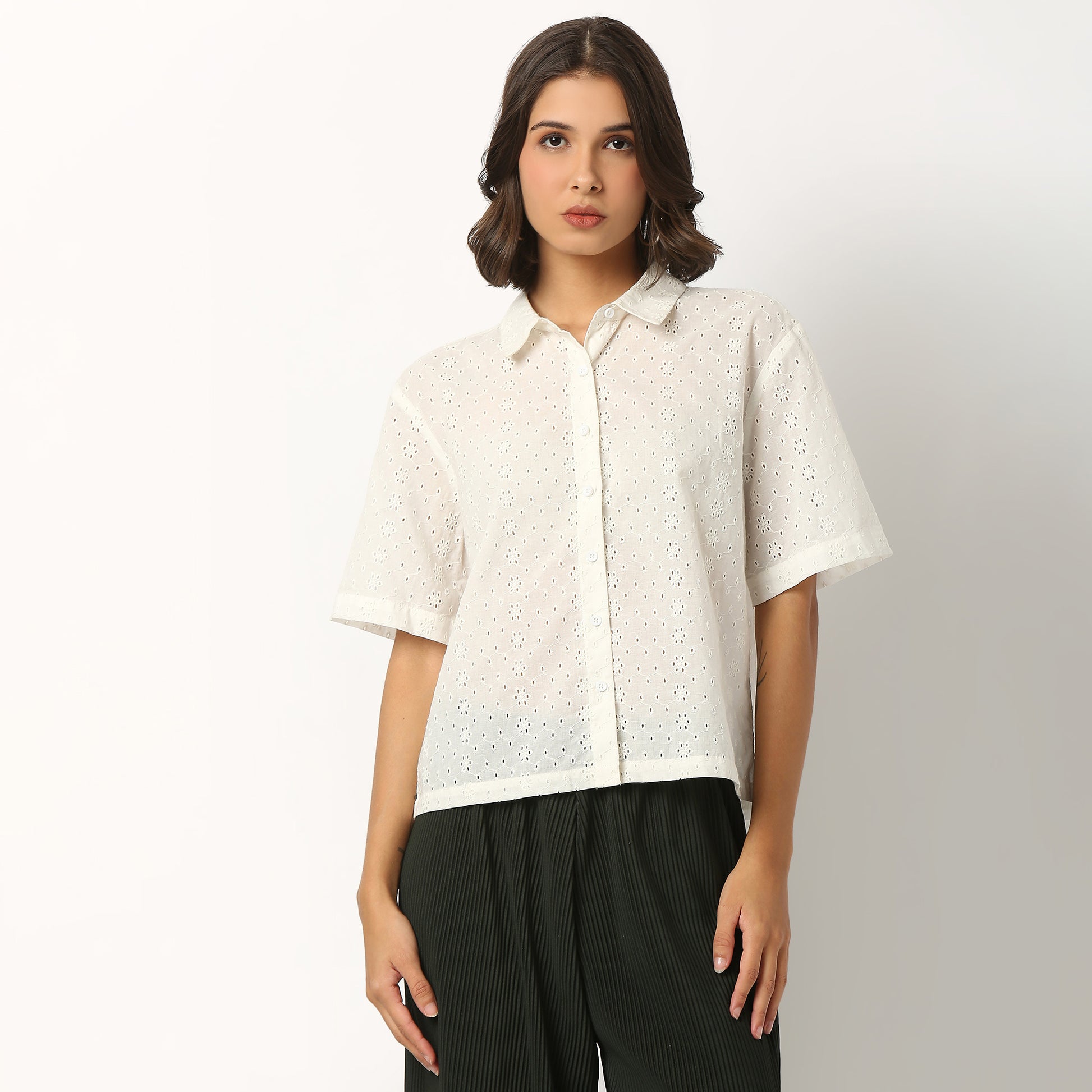 Schiffi Cotton Fabric Shirt