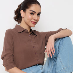 Shirt Collar Full Sleeve Shirt