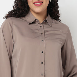 Full Sleeve Solid Shirt