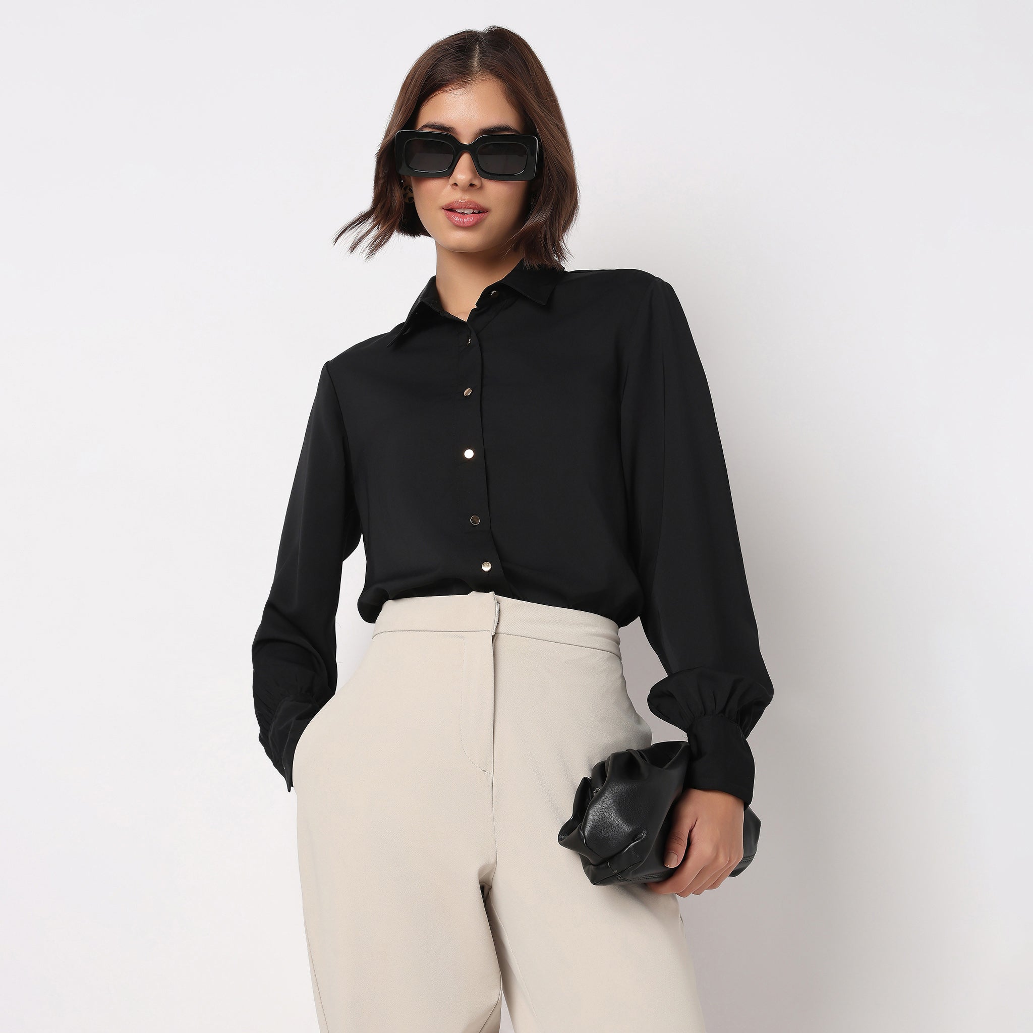 Solid Full Sleeve Shirt