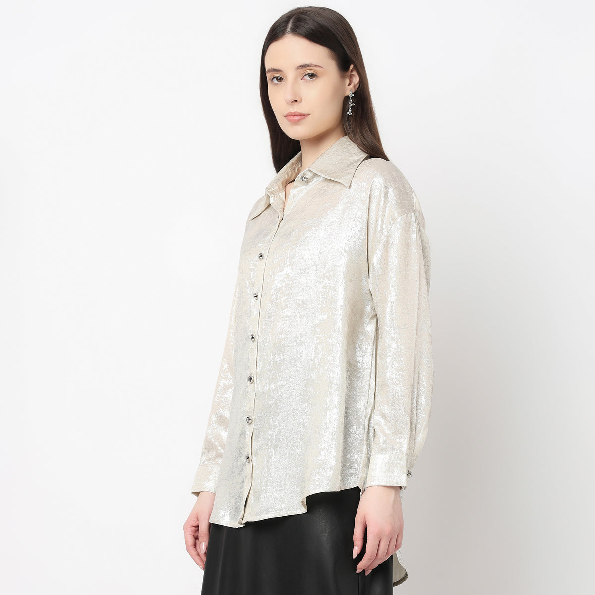 Relaxed Fit Full Sleeve Shirt