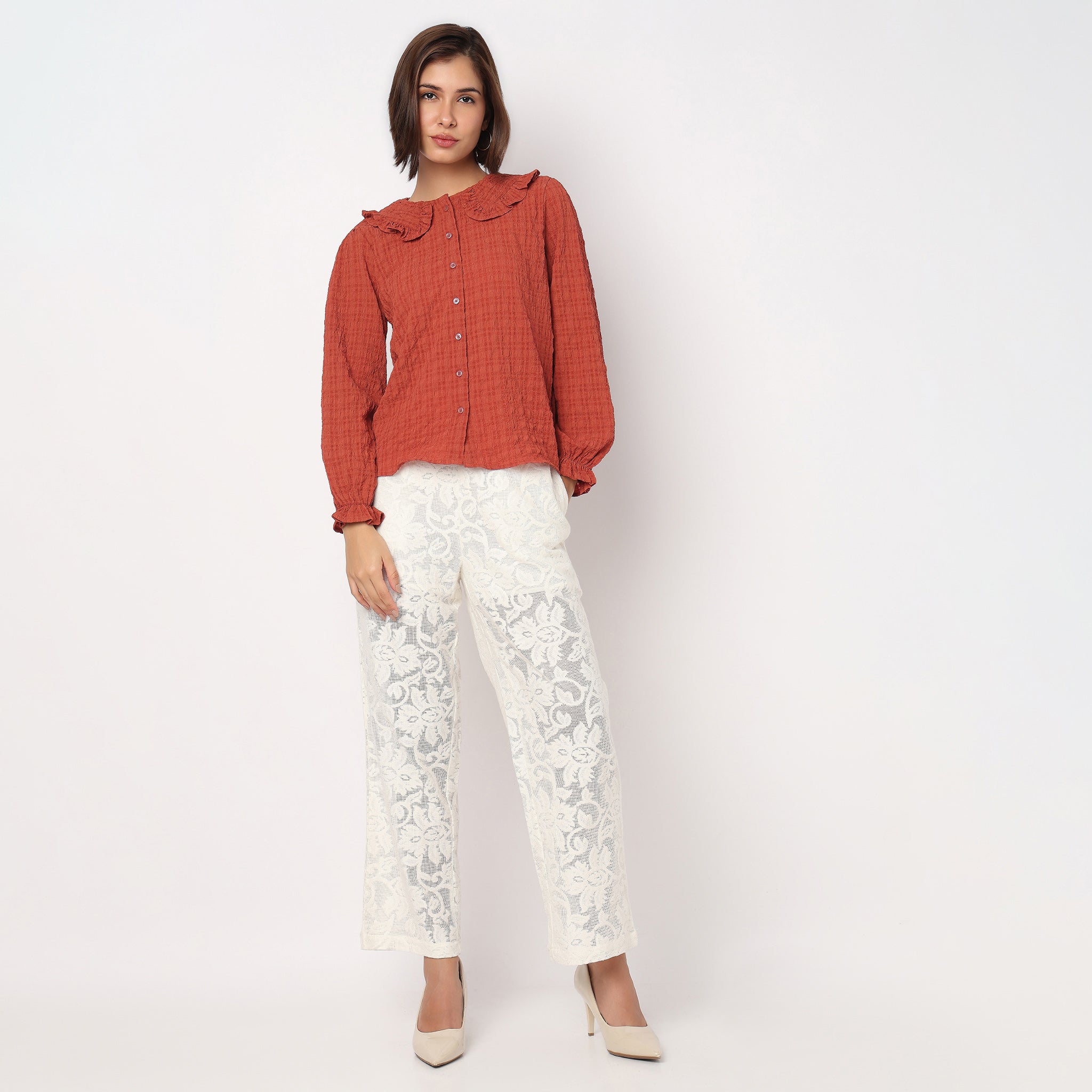 Structured Full Sleeve Shirt