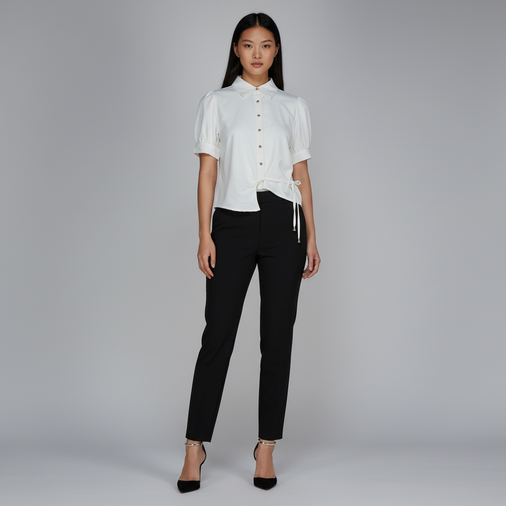 Solid Short Sleeve Shirt