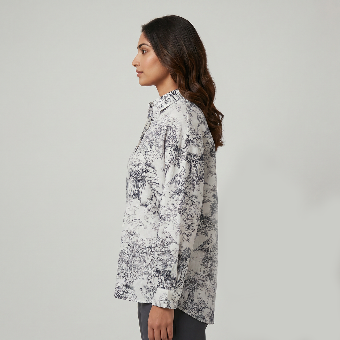 Printed Relaxed Fit Shirt