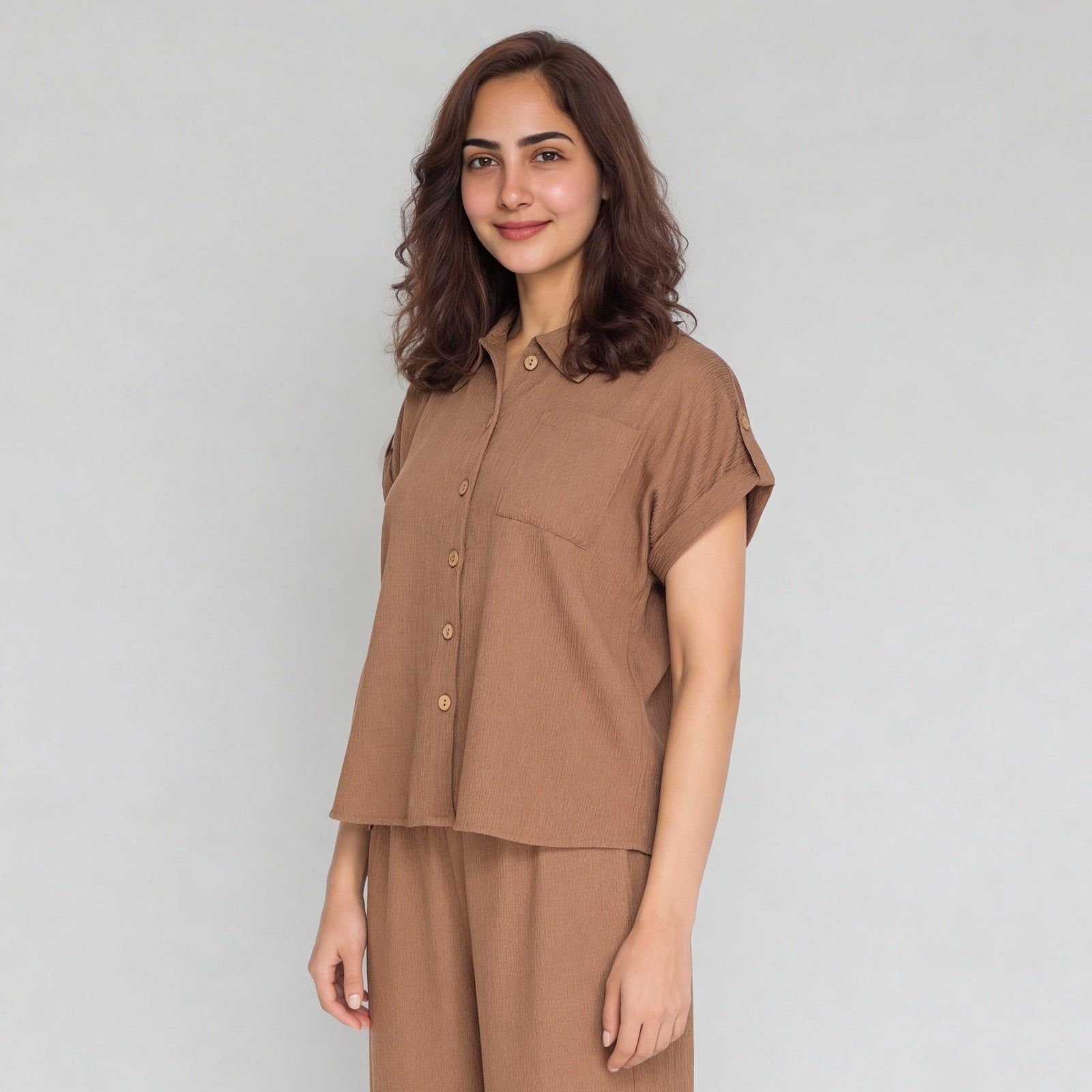 Structured Solid Shirt