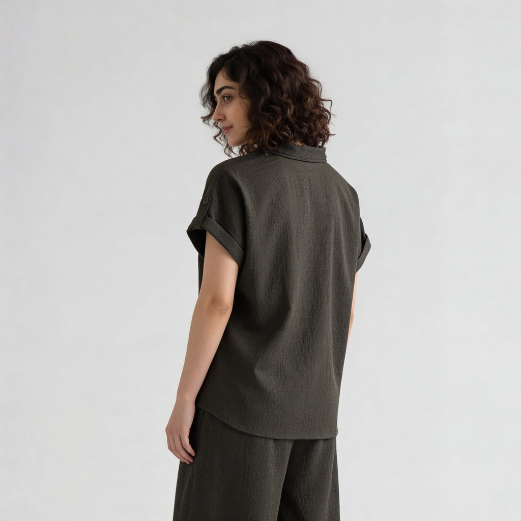 Structured Solid Shirt