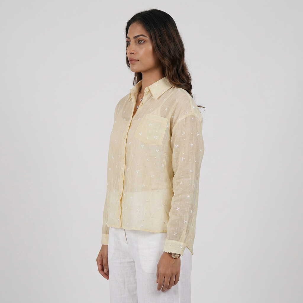 Embellished Full Sleeve Shirt