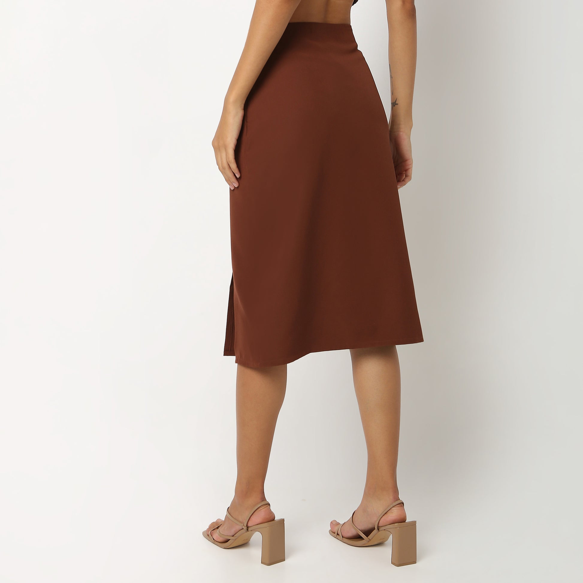 A-Line High Rise Skirts