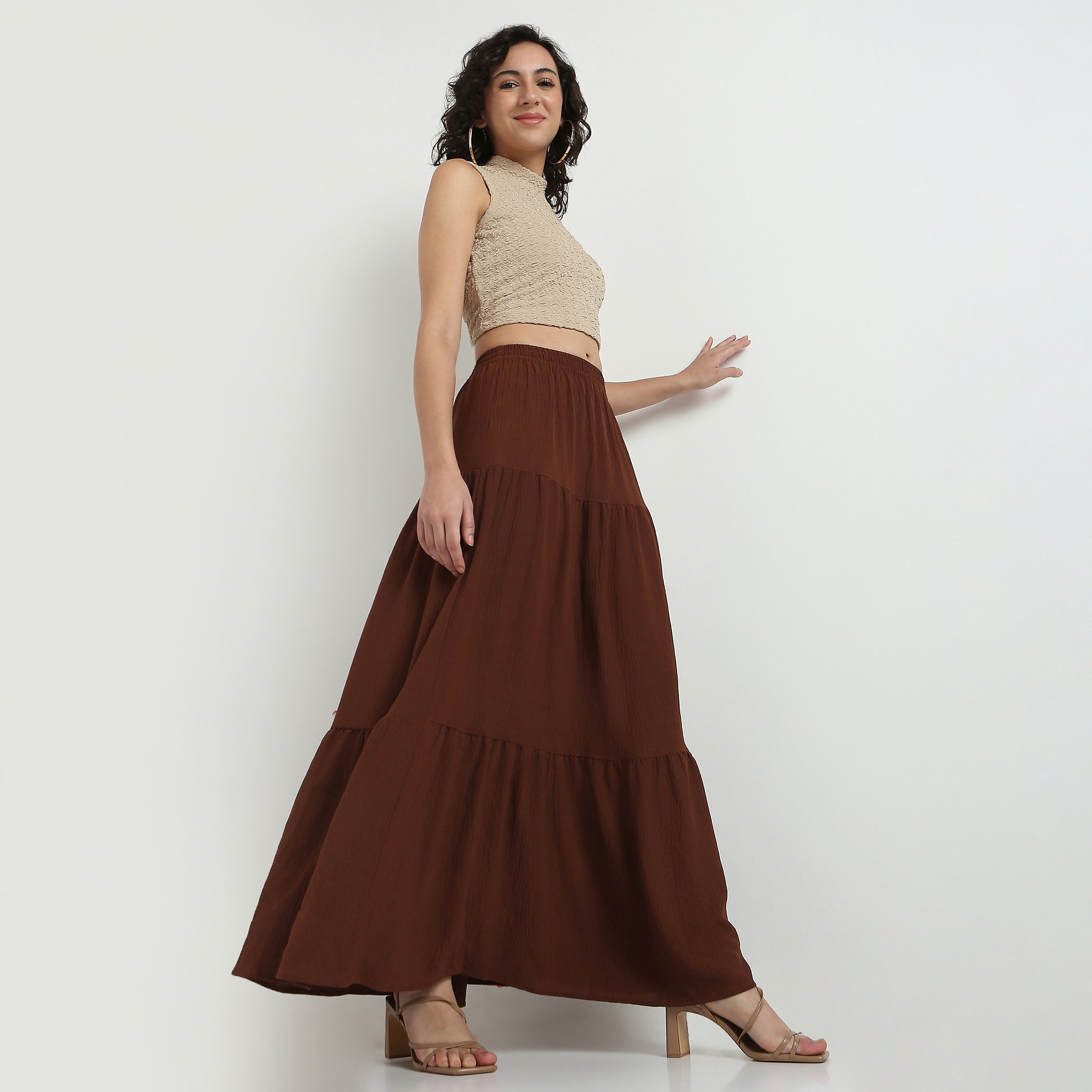 Tiered High Rise Skirt – Style Union
