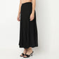 Ankle Length Solid Skirt