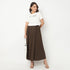 Ankle Length Solid Skirt