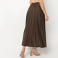 Ankle Length Solid Skirt
