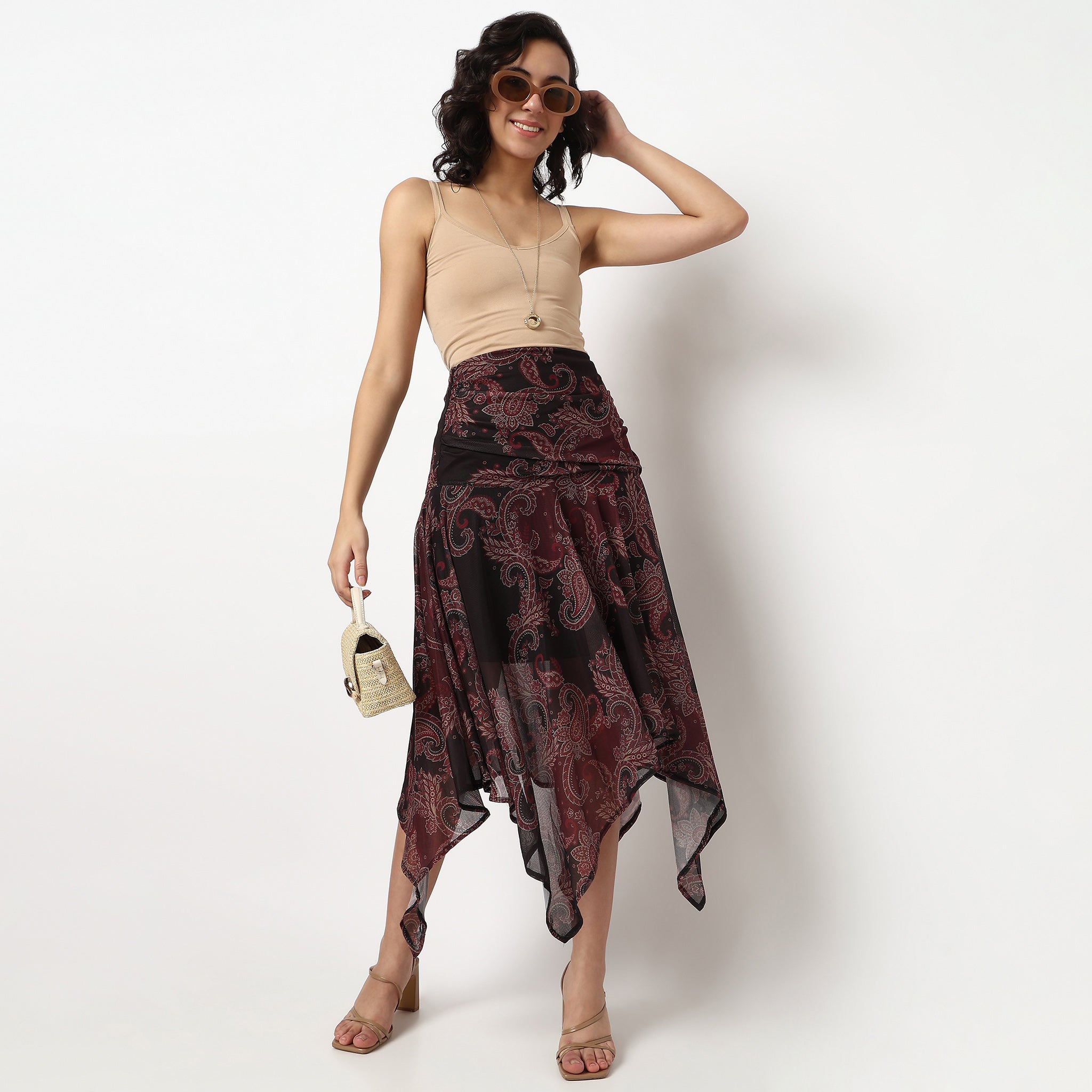 サロペット・オーバーオール・オールインワン UNION LAUNCH WOOL Over Flare Skirt UNION LAUNCH WOOL Over Flare Skirt