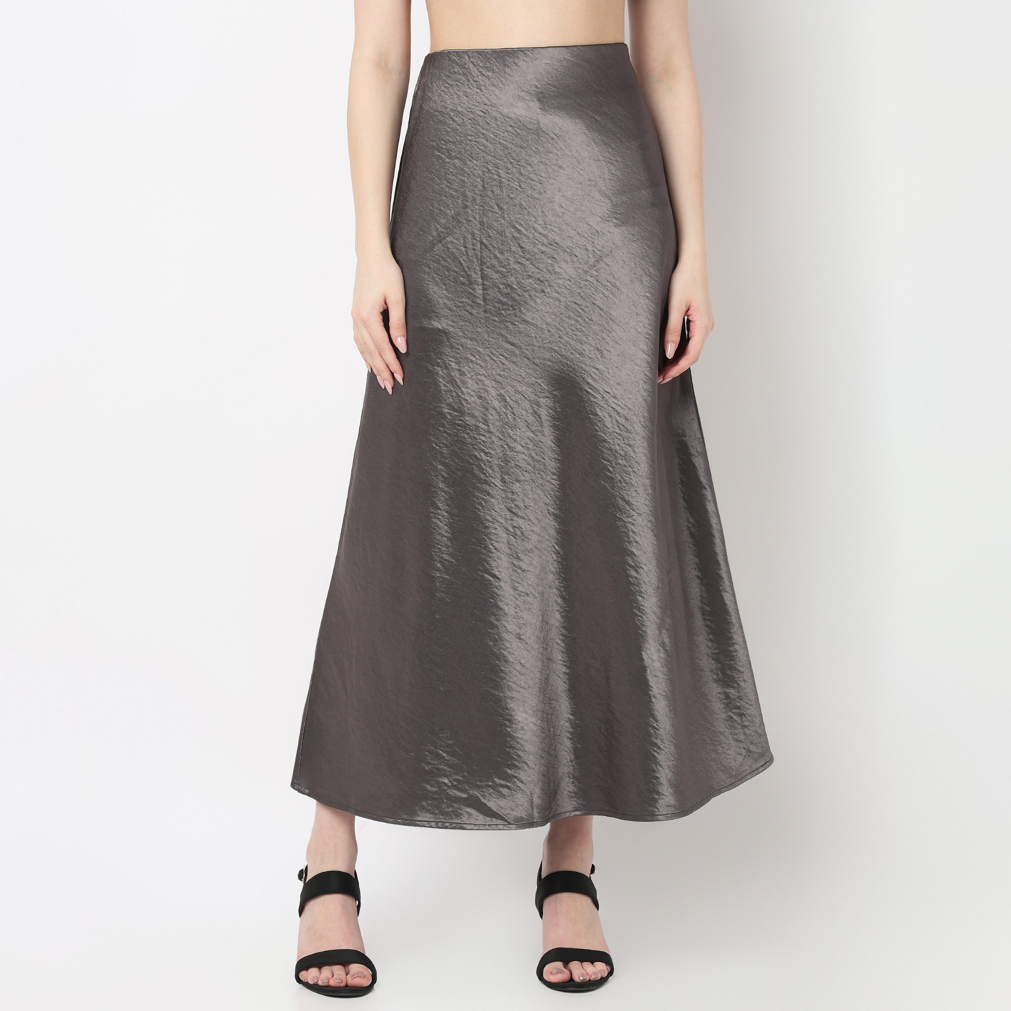 Ankle Length A Line Skirt