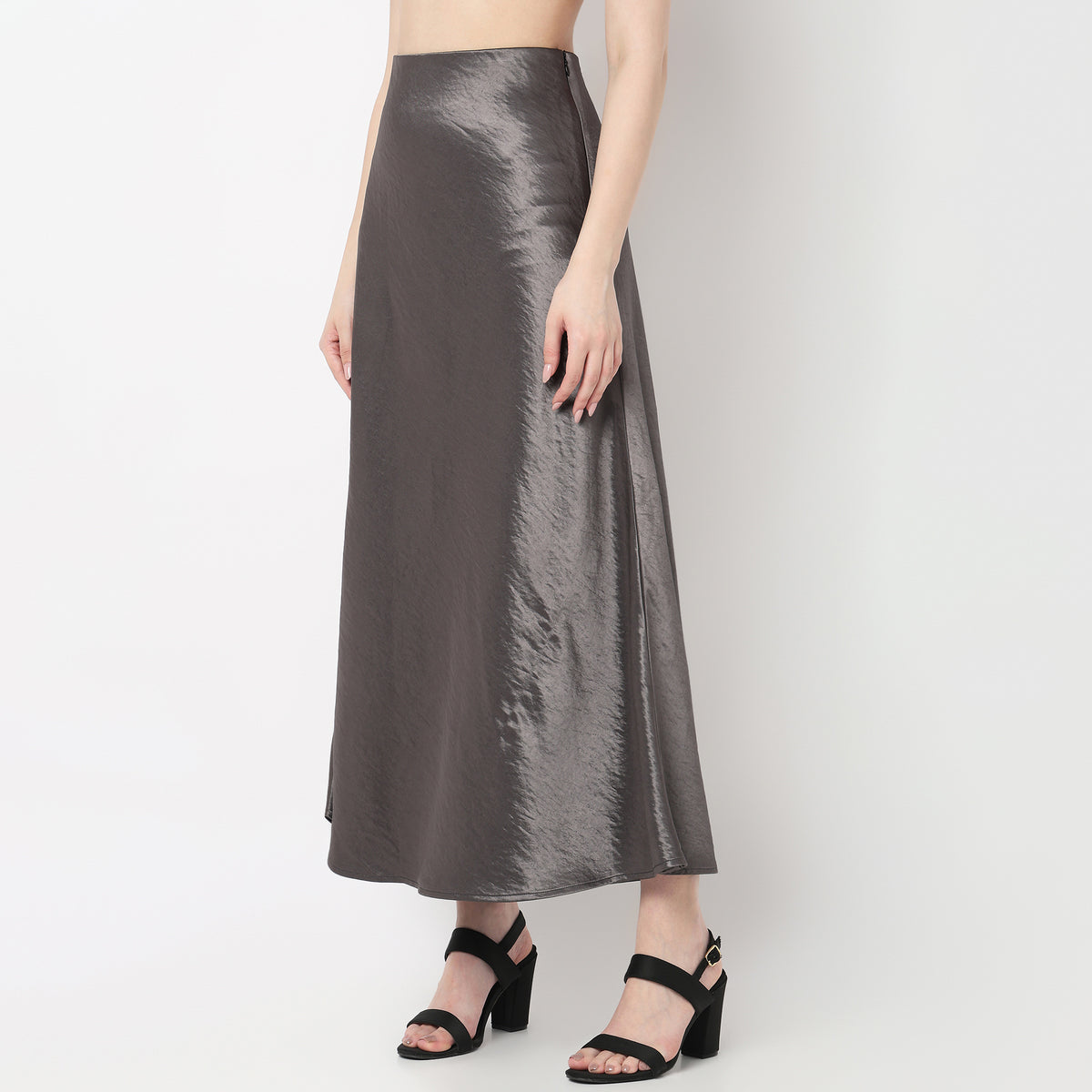 Ankle Length A Line Skirt