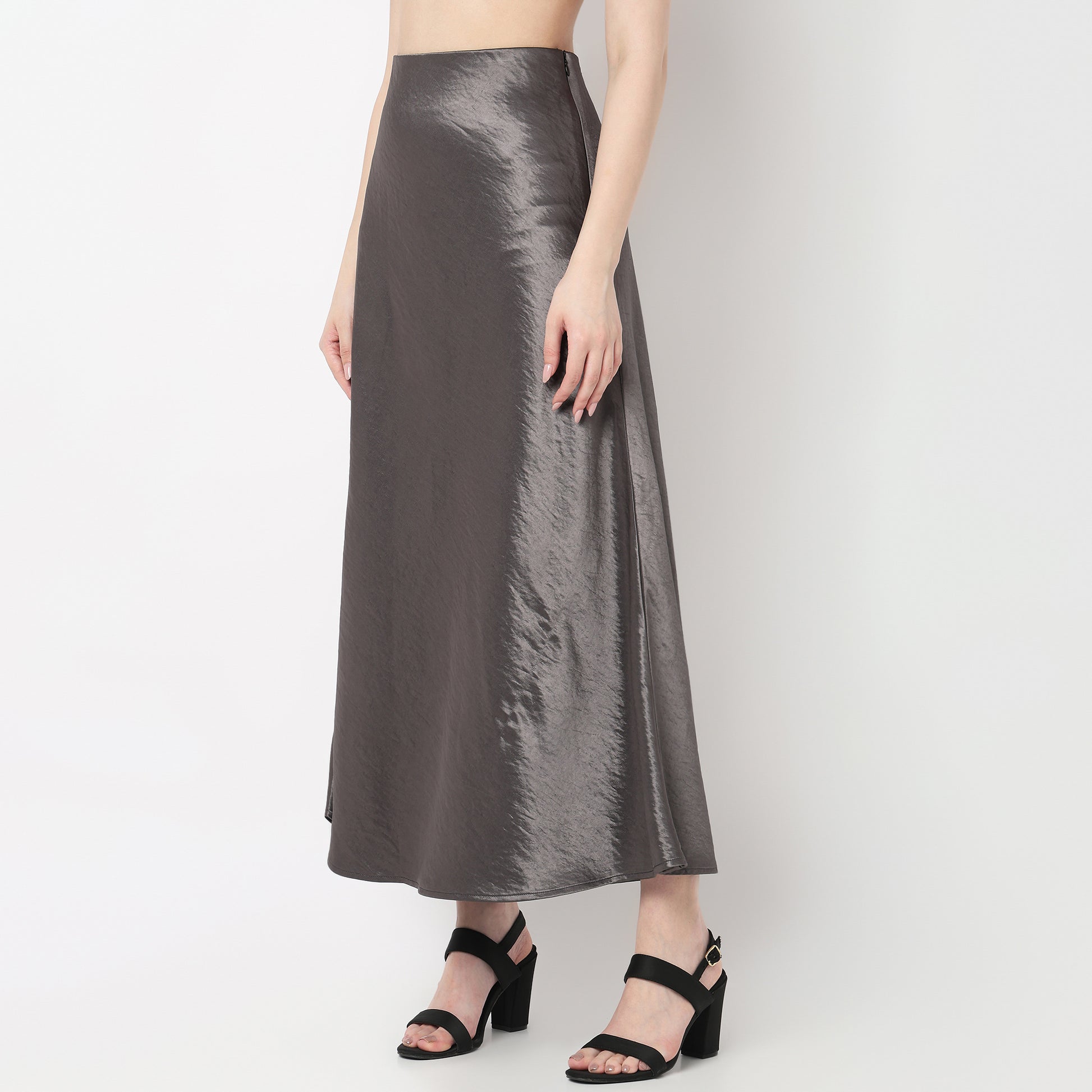 Ankle Length A Line Skirt
