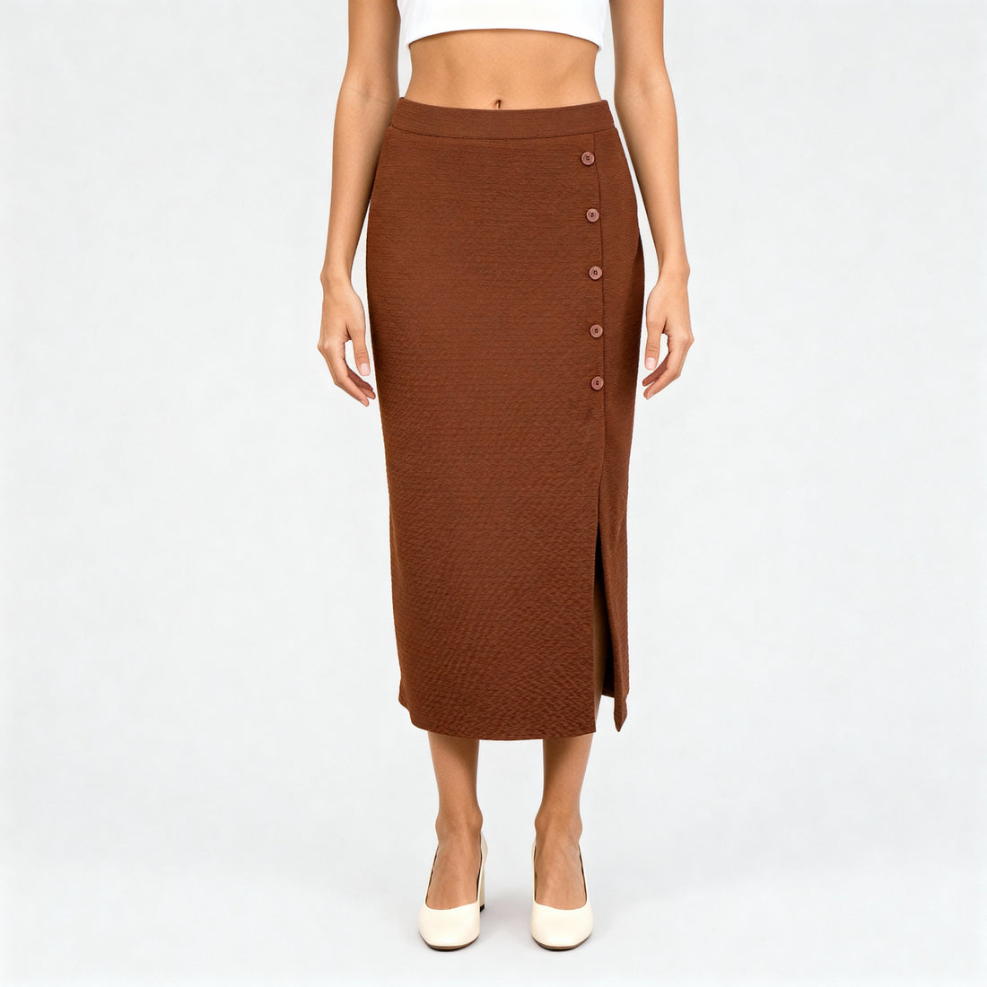 Structured Knitted Skirt
