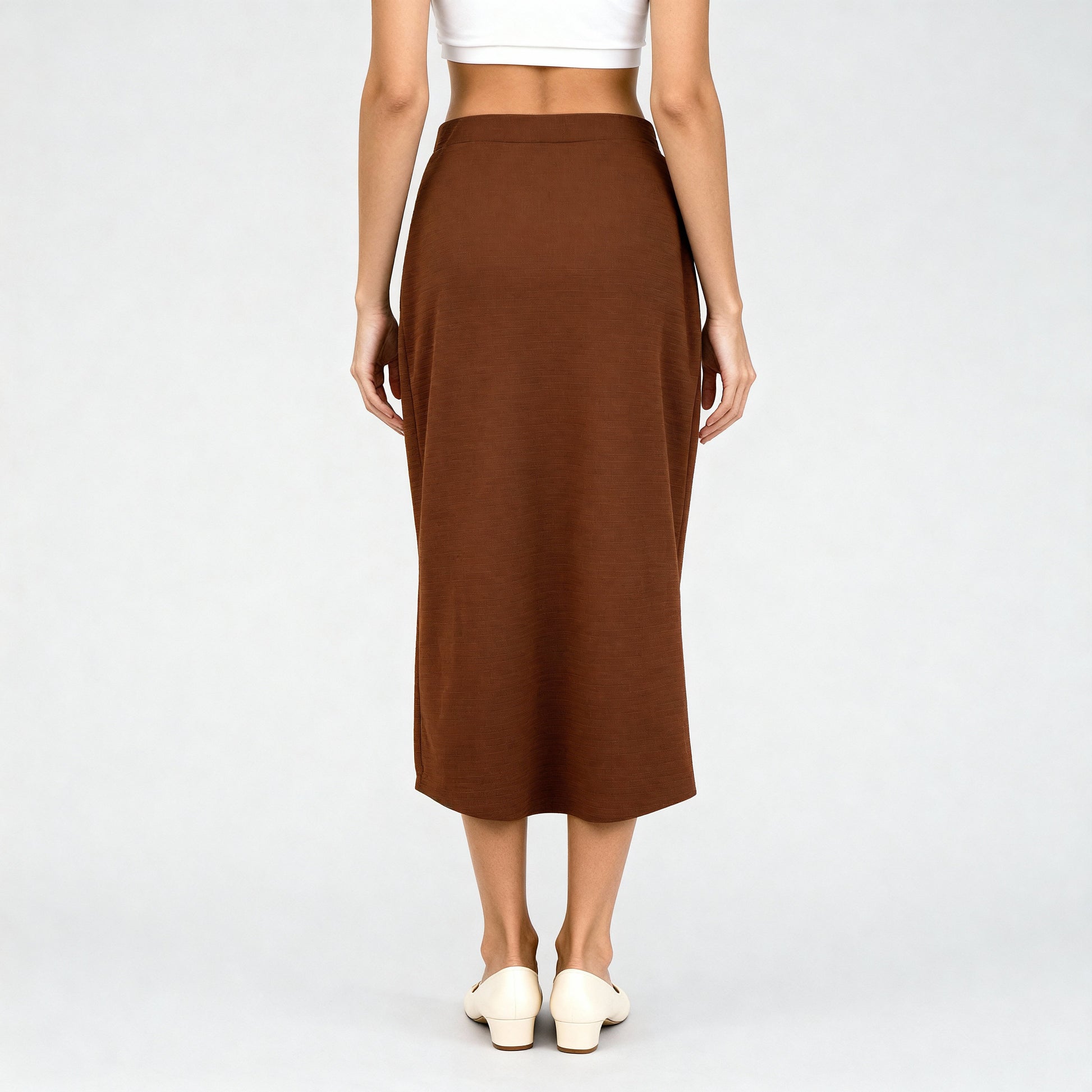 Structured Knitted Skirt