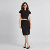 Above Knee A-Line Skirt