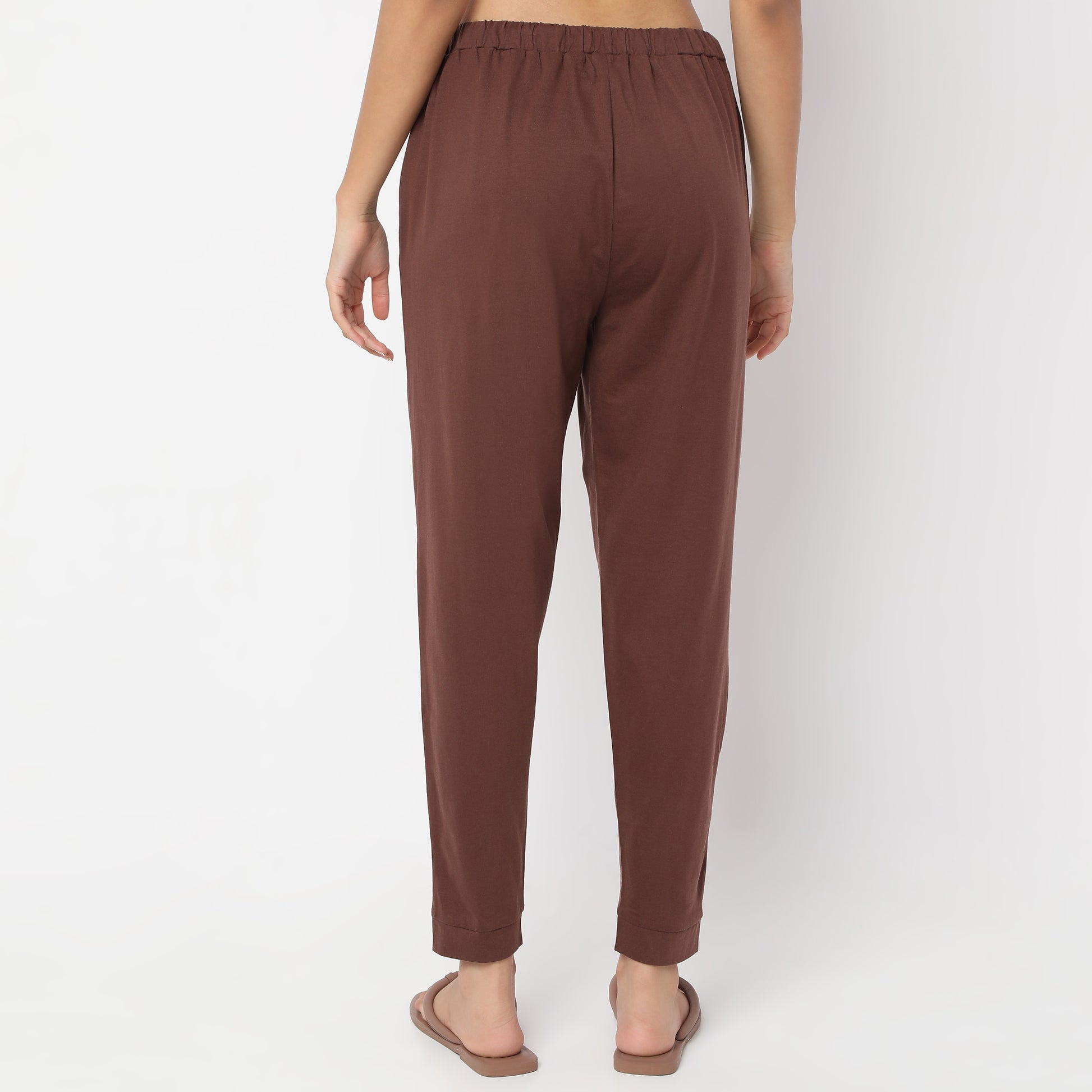 Printed Mid Rise Lounge Joggers