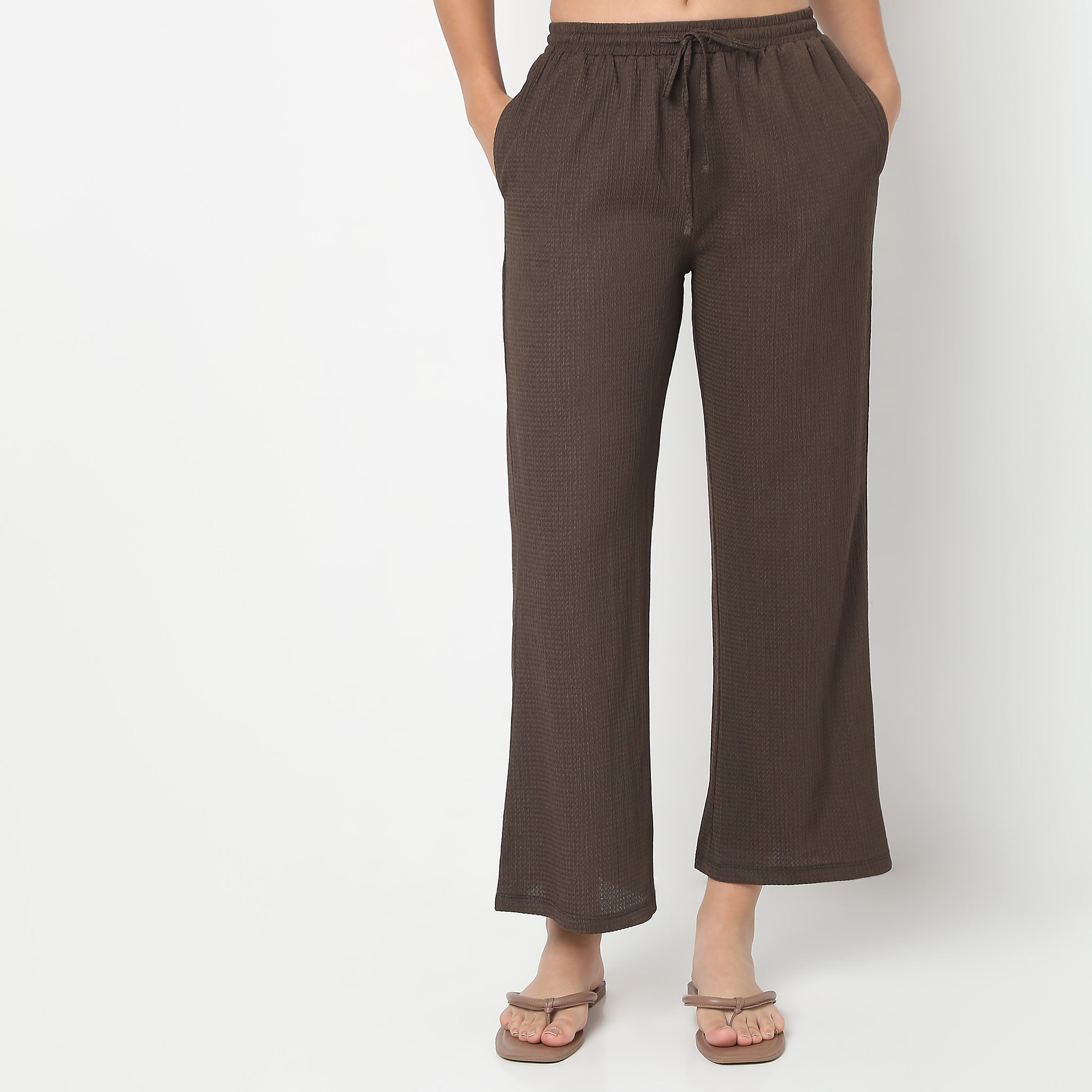 Solid Loungewear Palazzo