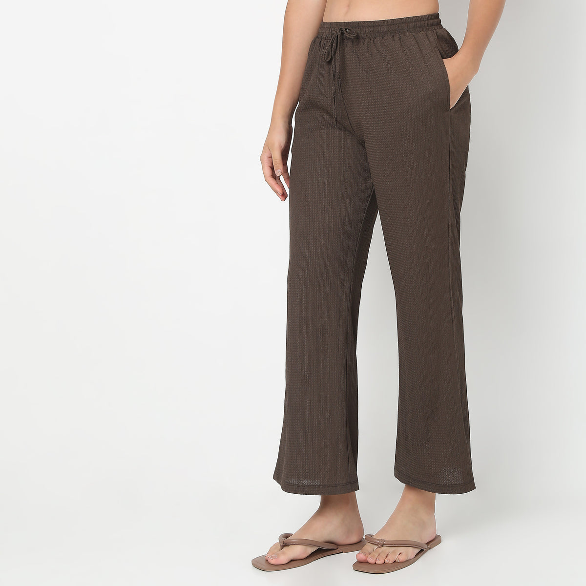 Solid Loungewear Palazzo