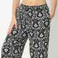 Regular Fit Printed Ankle Length Mid Rise Pyjamas