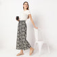 Printed Above Ankle Length Floral Palazzos