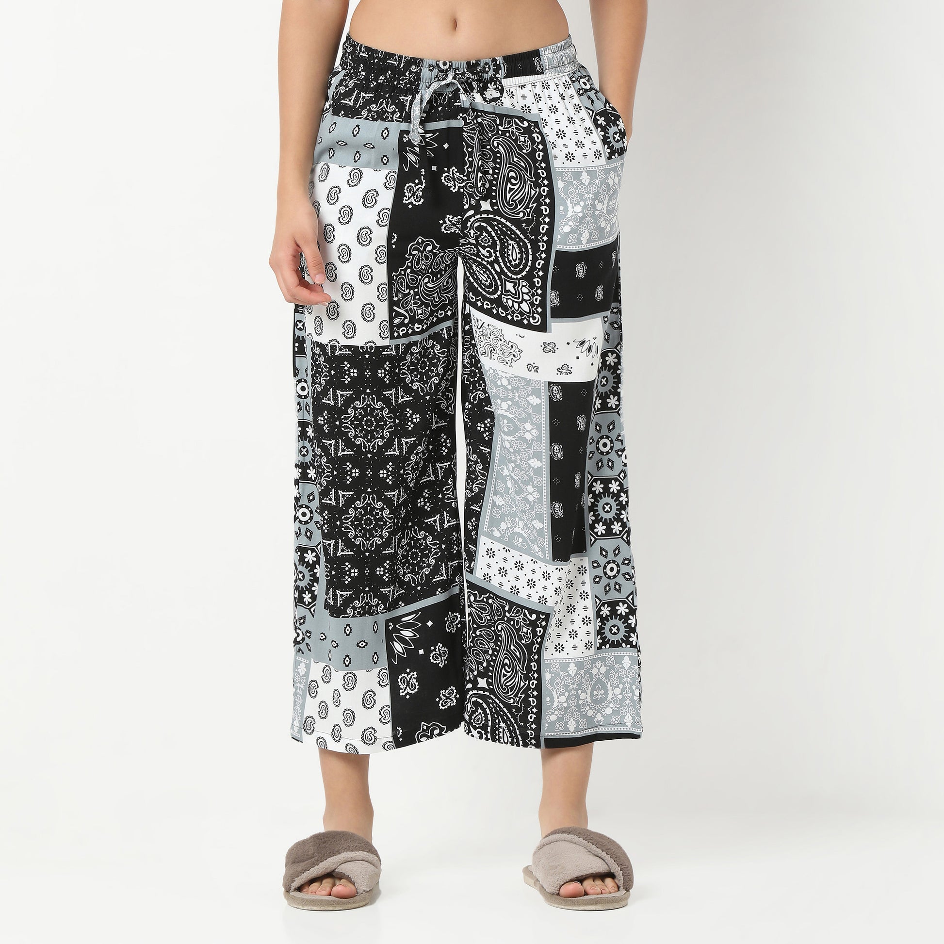 Printed Loungewear Palazzos