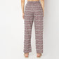 Regular Fit Printed Mid Rise Pyjamas