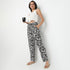 Regular Fit Printed Ankle Length Mid Rise Pyjamas