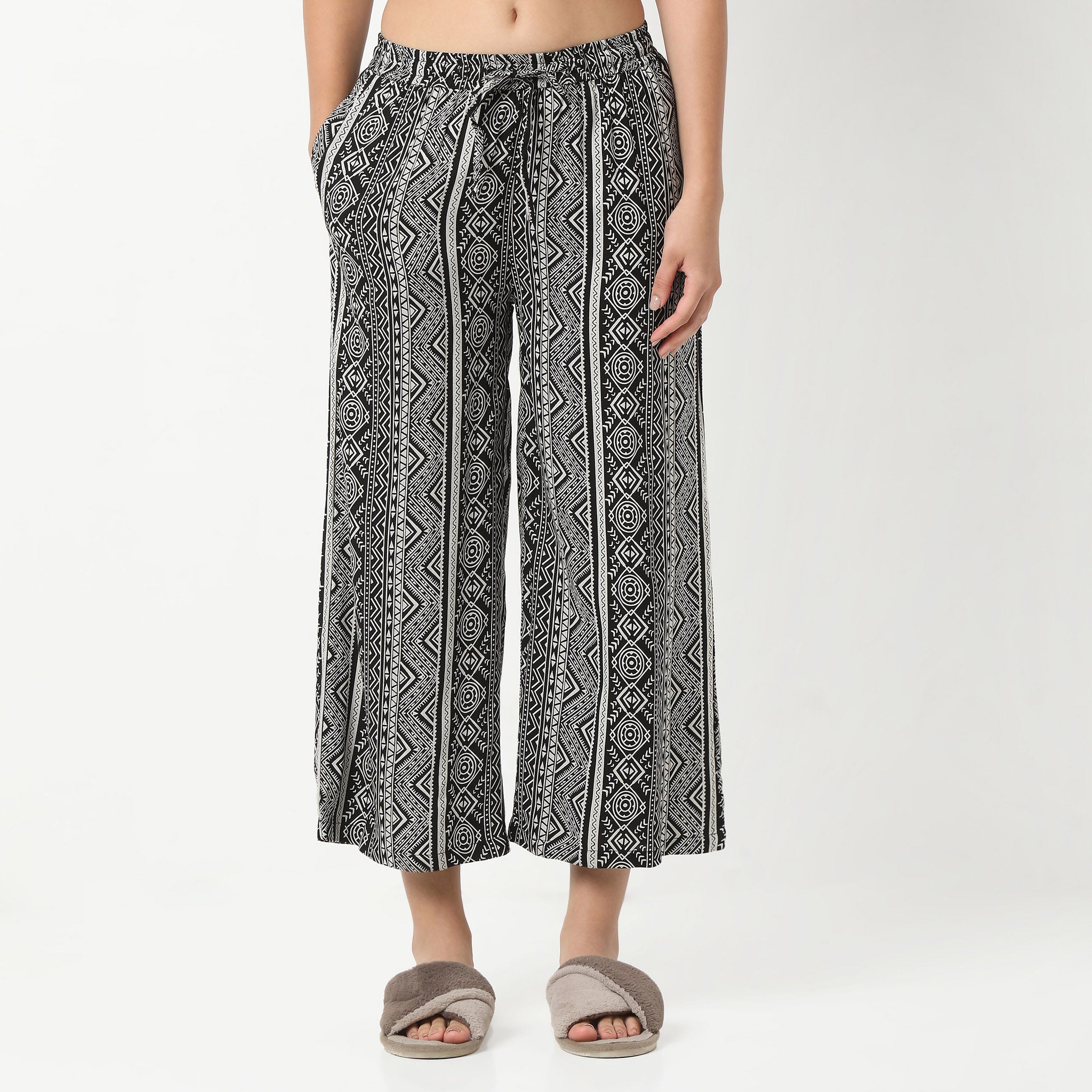 Printed Loungewear Palazzos